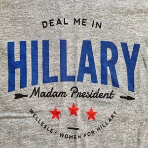 Hillary Clinton Wellesley College T-Shirt XS
